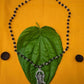 Karungali Mala With Free Murgan Locket 100% Authentic Silver Cap