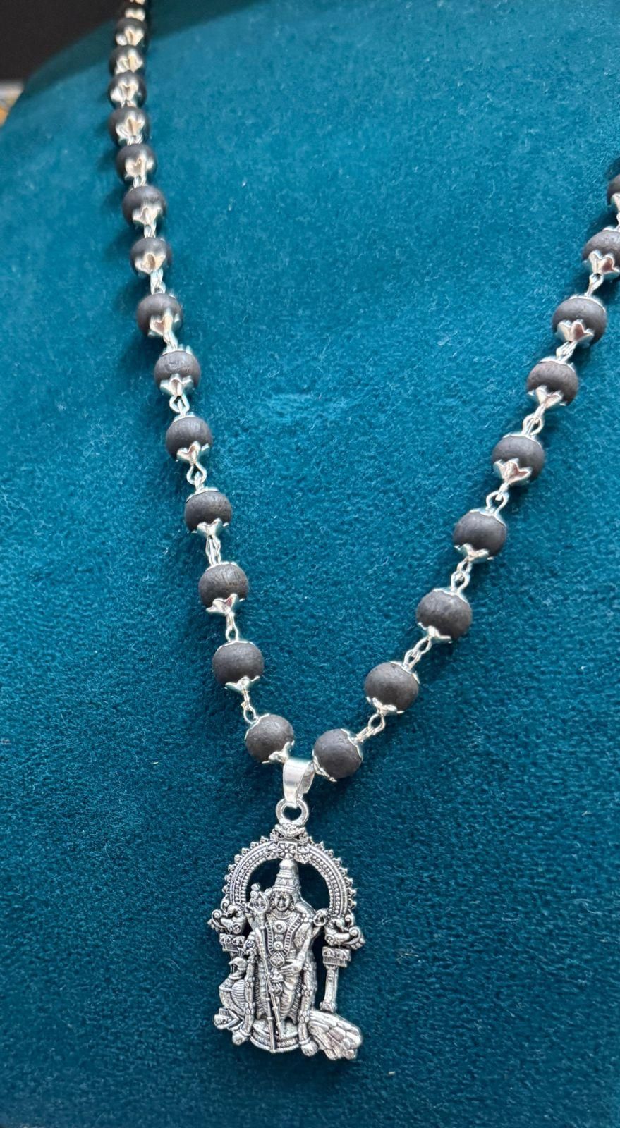 Karungali Mala((Govt. Certified) With Free Murgan Locket and Free Gift