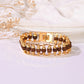 Gold Plated Rudraksha Bracelet
