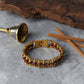 Gold Plated Rudraksha Bracelet