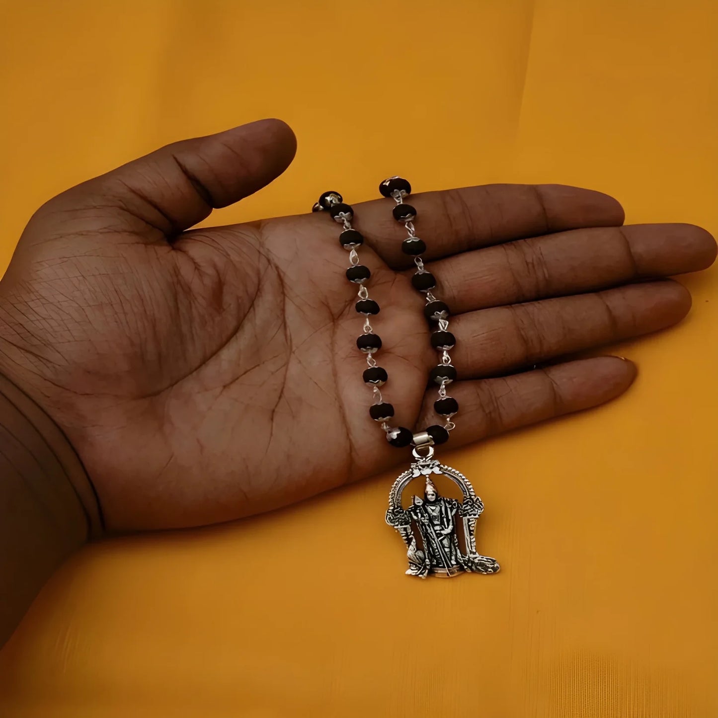 Karungali Mala((Govt. Certified) With Free Murgan Locket and Free Gift